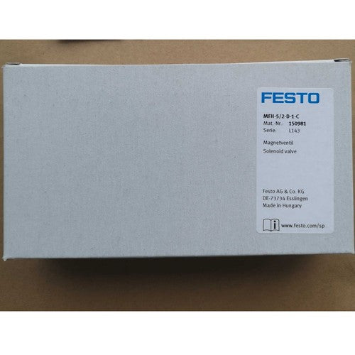 Festo MFH-5/2-D-1-C 150981 Solenoid Valve One Free Shipping MFH5/2D1C