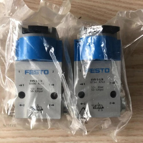 Festo SVS-3-1/8 10190 Basic Valve One Free Shipping SVS31/8
