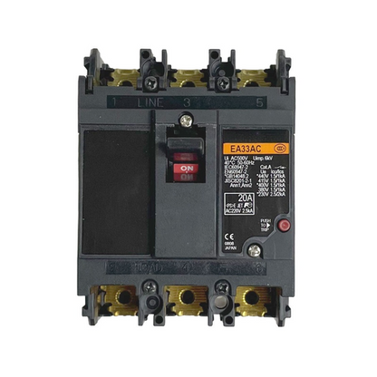 1PC Fuji EA33AC Molded Case Circuit Breaker 3P 20A ping