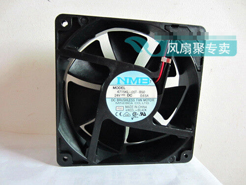 1pcs NMB 4715KL-05T-B50 24V 0.65A 12CM 12038 inverter cooling fan
