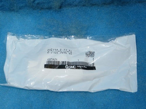 SMC SY5120-5LOZ-C6 Solenoid Valve SY51205LOZC6 1PC Free Shipping