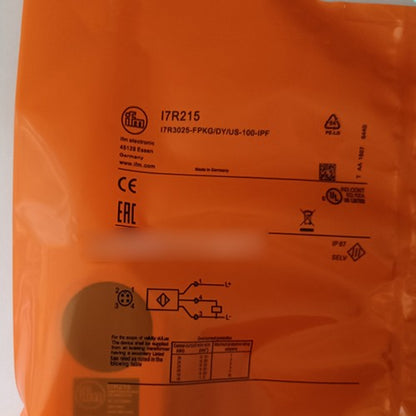 IFM I7R215 Proximity Sensor One Free Shipping