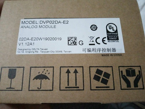 Delta DVP02DA-E2 PLC Module One DVP02DAE2 ping