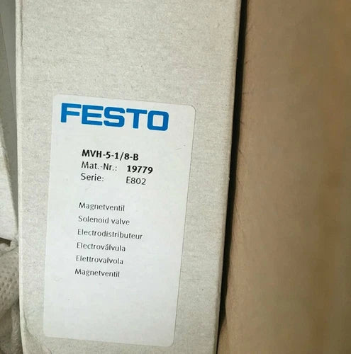 Festo Solenoid Valve MVH-5-1/8-B 19779 One MVH51/8B