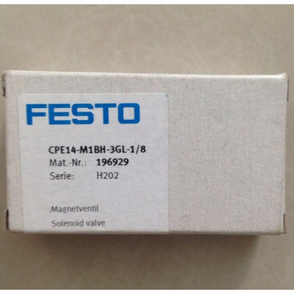 Festo CPE14-M1BH-3GL-1/8 196929 Solenoid Valve One Free Ship CPE14M1BH3GL1/8