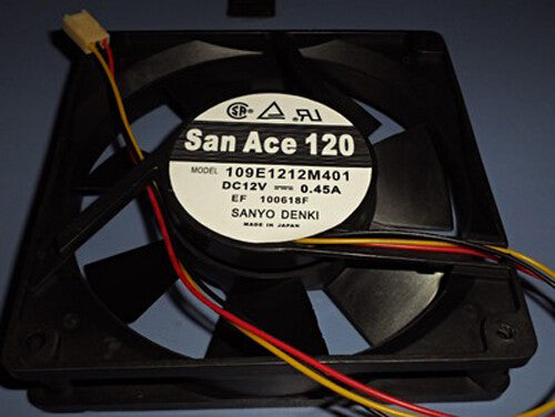 1pcs SANYO 109E1212M401 12V 120 * 120 * 25MM axial flow fan