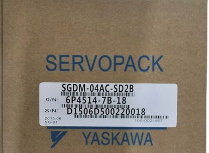 Yaskawa SGDM-04AC-SD2B Servo Driver 1PC ping