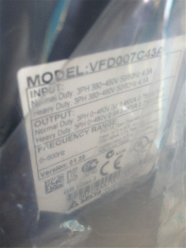 1PC Delta VFD007C43A Frequency Converter ping