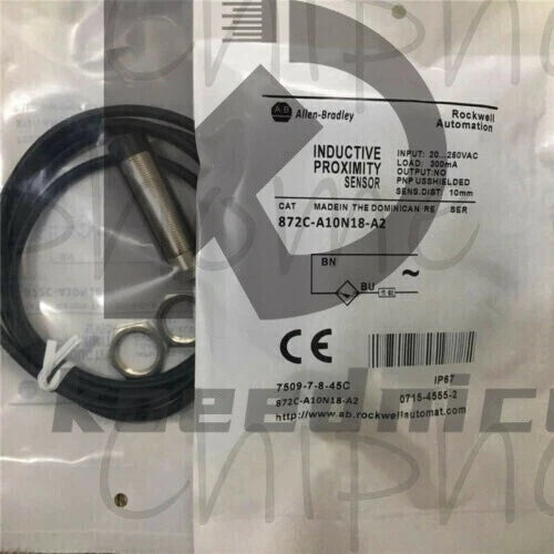 1PCS Allen-Bradley 872C-A10N18-A2 Proximity Switch