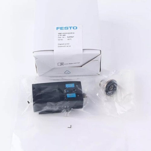 Festo SDE1-D10-G2-R14-L-P1-M8 529967 pressure switch One SDE1D10G2R14LP1M8