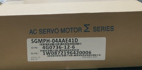 Yaskawa SGMPH-04AAE41D Servo Motor 1PC ping SGMPH04AAE41D