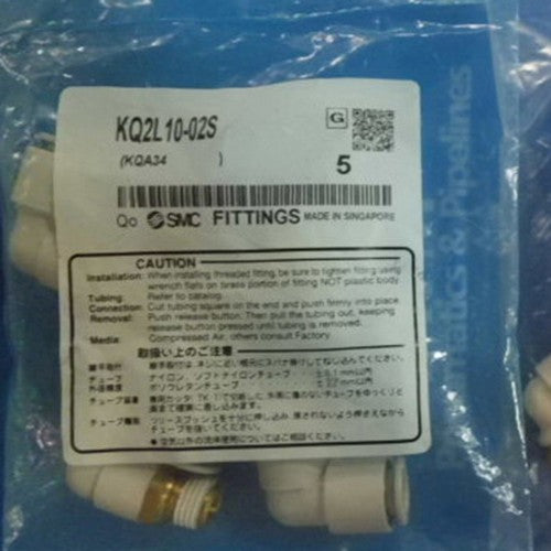 1Bag/5PCS SMC KQ2L10-02S Connector KQ2L1002S Free Shipping