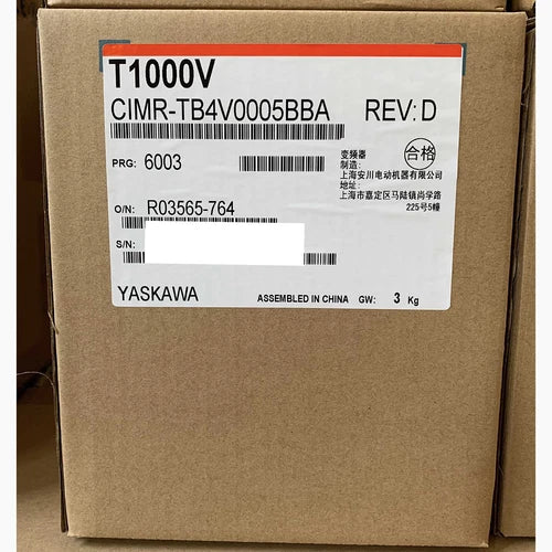 Yaskawa CIMR-TB4V0005BBA Inverter 1PC ping CIMRTB4V0005BBA