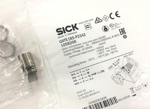 SICK GRTE18S-P2342 Photoelectric Sensor One Free Shipping GRTE18SP2342