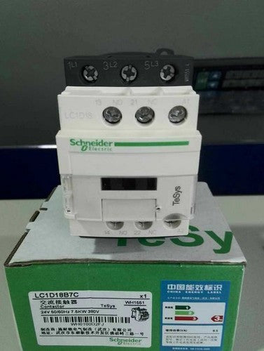 1PC Schneider LC1D18B7C 24VAC Contactor Free Shipping