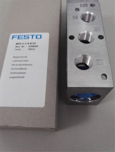 Festo MFH-5-1/4-B-EX 535919 Solenoid Valve One Free Shipping MFH51/4BEX