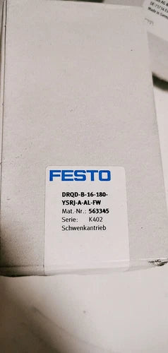 Festo DRQD-B-16-180-YSRJ-A-AL-FW 563345 Cylinder One DRQDB16180YSRJAALFW