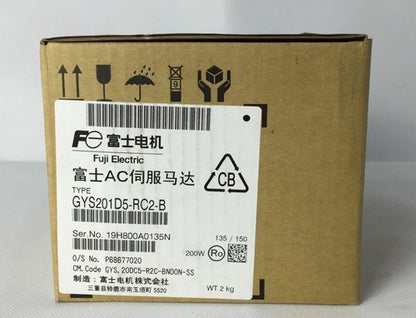 Fuji GYS201D5-RC2-B Servo Motor 1PC ping GYS201D5RC2B