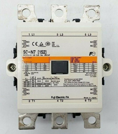Fuji SC-N7 (152) 220V AC Magnetic Contactor 1PC ping