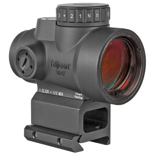 TRIJICON 1x25 MRO HD 68 MOA Reticle w/ 2.0 MOA Dot; Lower 1/3 Co-Witness AC32069