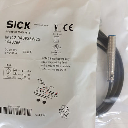 SICK IME12-04BPSZW2S Proximity Switch One Free Shipping IME1204BPSZW2S