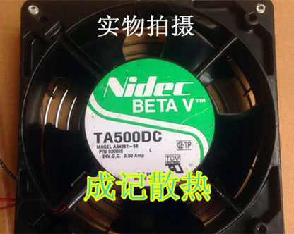 1pcs NIDEC TA500DC A34361-68 12738 12.7CM 24V Inverter Fan