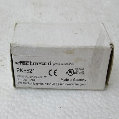 IFM PK5521 pressure sensor One ping