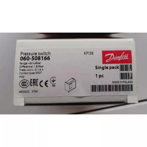 1PC  DANFOSS KPI38 060-508166 Pressure switch ping