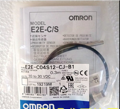 1PC Omron E2E-C04S12-CJ-B1 Proximity Sensor E2EC04S12CJB1 Free Shipping