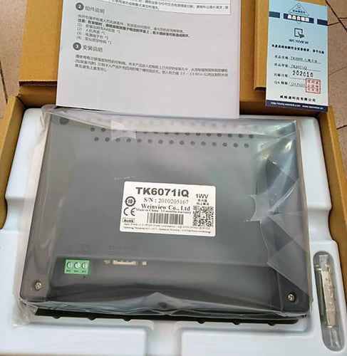 1PC  WEINVIEW TK6070iQ 7" HMI Touch Screen Operator Interface Panel