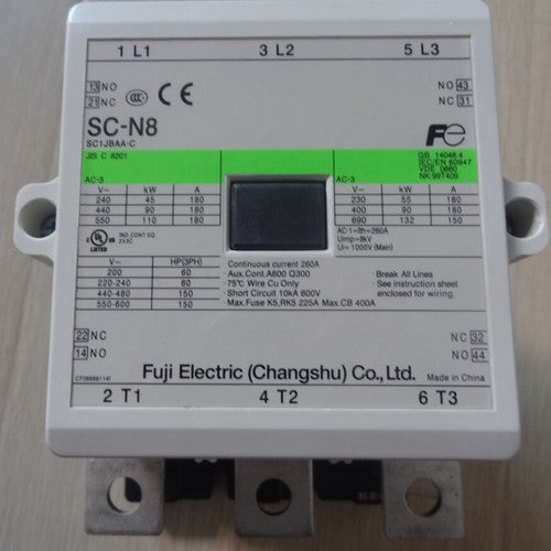 Fuji SC-N8 110V Magnetic Contactor 1PC ping SCN8
