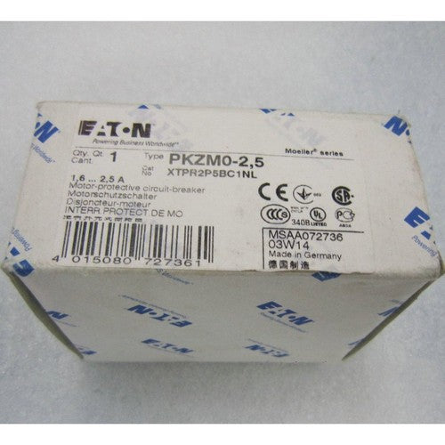 1PC EATON MOELLER PKZM0-2.5 Circuit Breaker PKZM0-2,5 Free Shipping