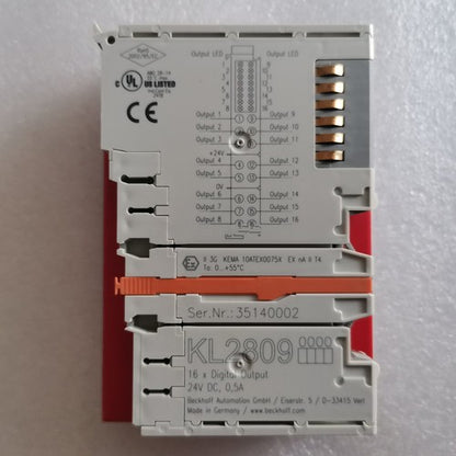 Beckhoff KL2809 PLC Module One ping
