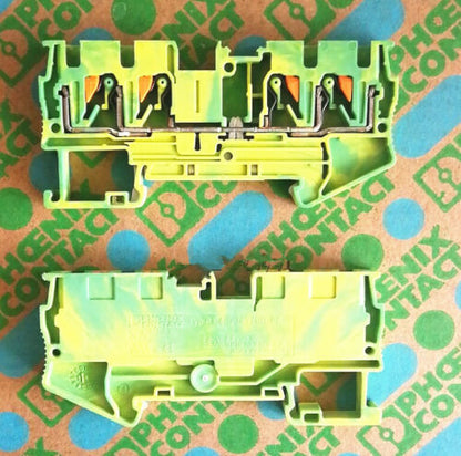 50pcs Phoenix Feed-through Terminal Block PT4-QUATTRO-PE-3211809
