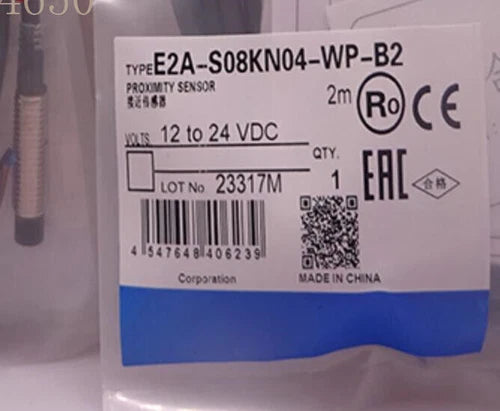 Omron E2A-S08KN04-WP-B2 Proximity Sensor One Free Shipping E2AS08KN04WPB2