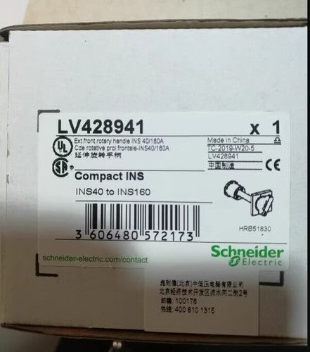 1PC Schneider LV428941 front rotating handle INS40-160 black handle