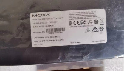 1PC  Moxa IKS-6726A-2GTXSFP-HV-T MOXA Managed Industrial Ethernet Switch