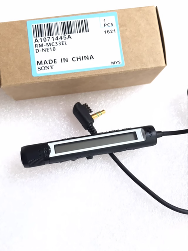 1PC Sony RM-MC33EL Black With Backlight CD/MD Control-By-Wire One