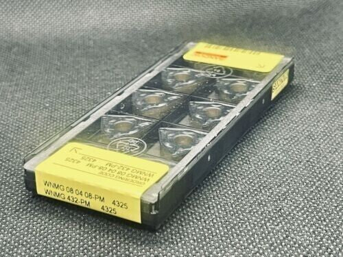 WNMG 432-PM 4325 / WNMG 080408-PM 4325 CNC Carbide Inserts(10 pcs) Free Shipping