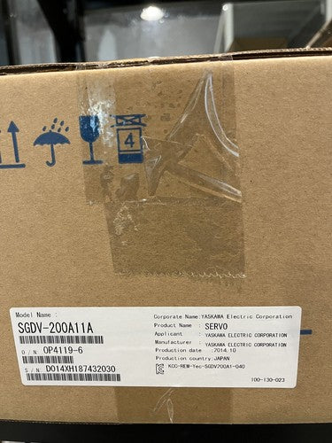 Yaskawa SGDV-200A11A Servo Driver 1PC ping SGDV200A11A