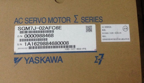 Yaskawa SGM7J-02AFC6E Servo Motor 1PC ping SGM7J02AFC6E