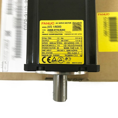 1PC Fanuc A06B-0116-B203 Servo Motor One ping