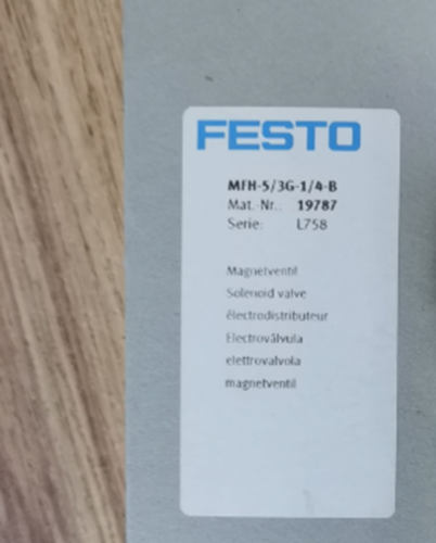 Festo MFH-5/3G-1/4-B Solenoid Valve - Reliable Valve Solution - FESTO