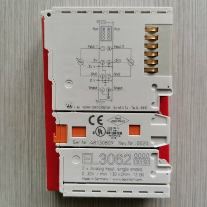 Beckhoff EL3062 Module One In Box ping