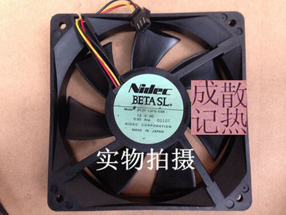1pcs  NIDEC D12T-12PG 12CM 12025 03B 12V 0.30A inverter fan