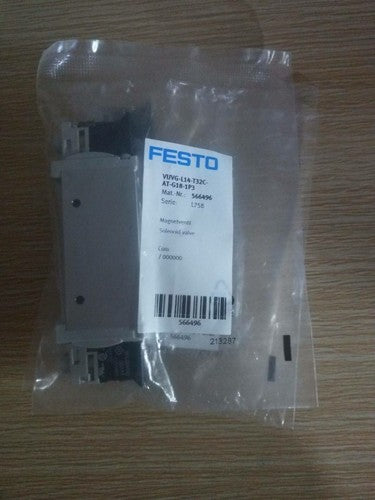 Festo VUVG-L14-T32C-AT-G18-1P3 566496 Solenoid Valve One VUVGL14T32CATG181P3