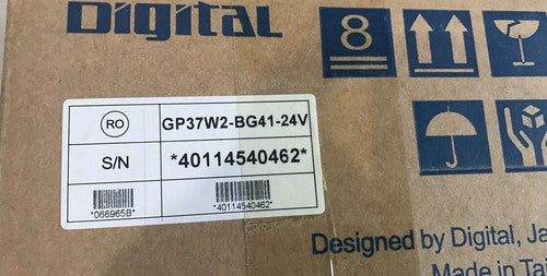 Pro-Face GP37W2-BG41-24V Touch Panel One GP37W2BG4124V