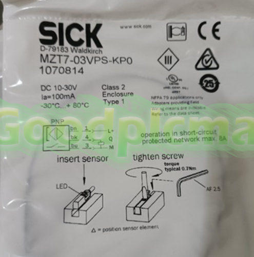 SICK MZT7-03VPS-KP0 Photoelectric Switch 1Pcs/