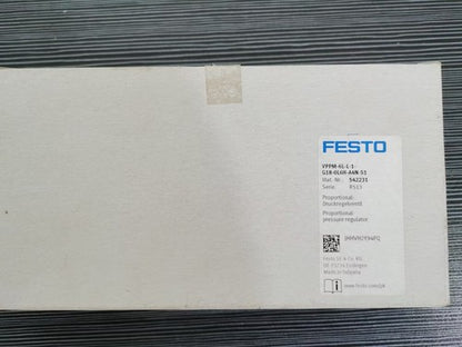 One Festo VPPM-6L-L-1-G18-0L6H-A4N-S1 542231 Valve ping