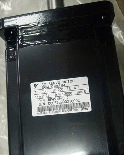 Yaskawa SGM-08V3B4 Servo Motor 1PC ping SGM08V3B4